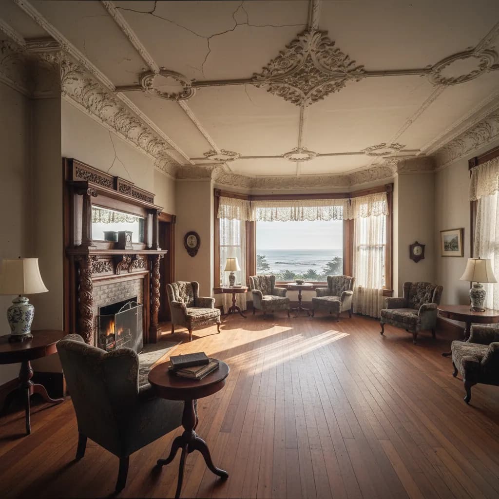 Mendocino Coast Educational Content - Victorian Inns and Historic Bed and Breakfast Homes: Preserving Mendocino Village's Architectural Legacy