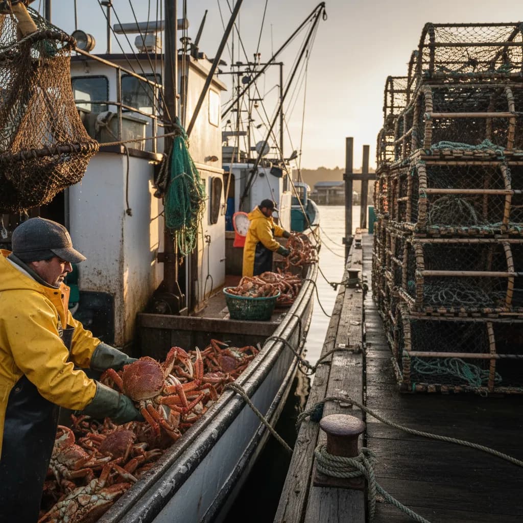 Mendocino Coast Educational Content - Noyo Harbor: Fort Bragg's Working Fishing Village