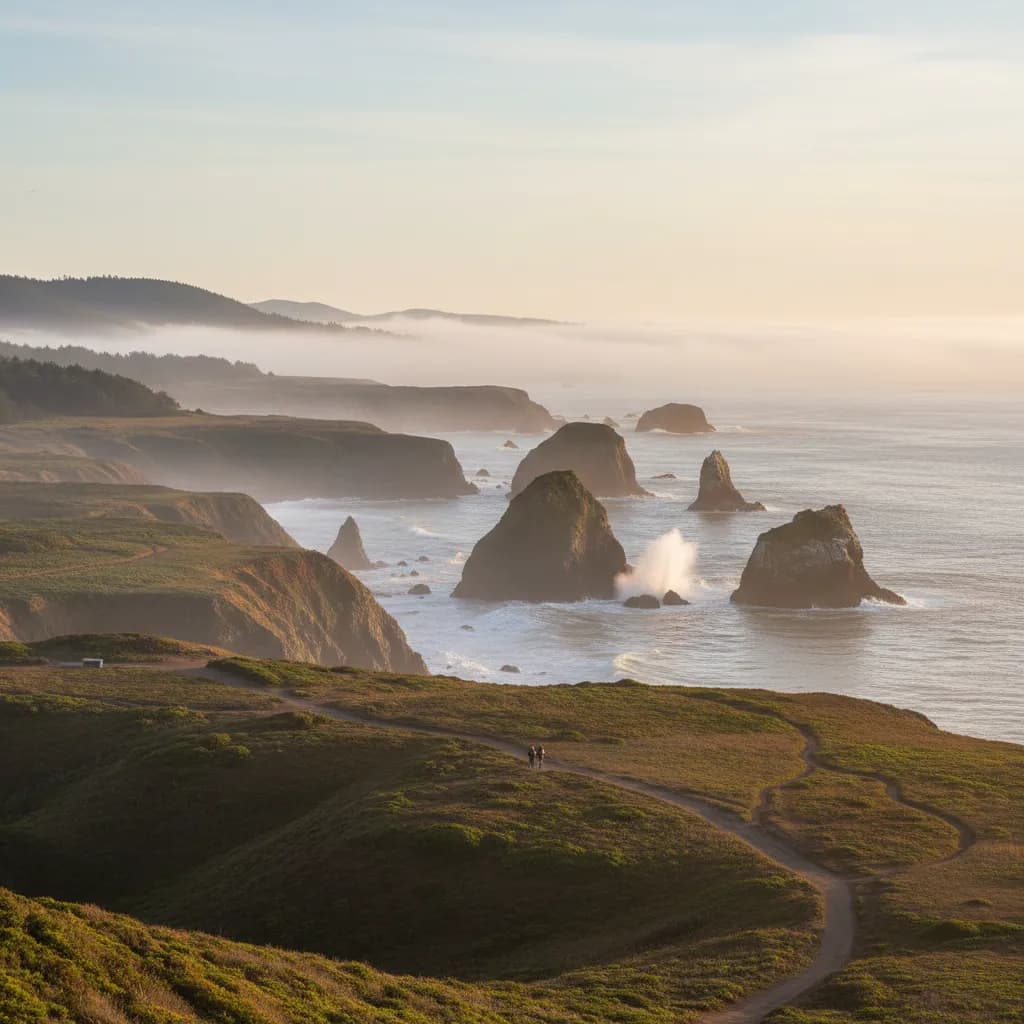 Mendocino Coast Educational Content - The Fog That Feeds the Forest: Understanding Mendocino's Coastal Fog