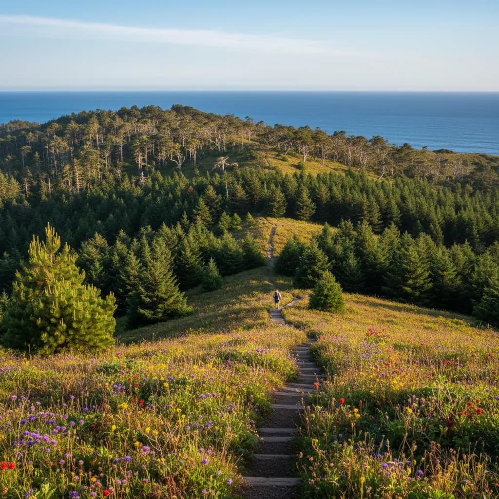Mendocino Coast Educational Content - The Pygmy Forest: Where Ancient Trees Grow Only Waist-High