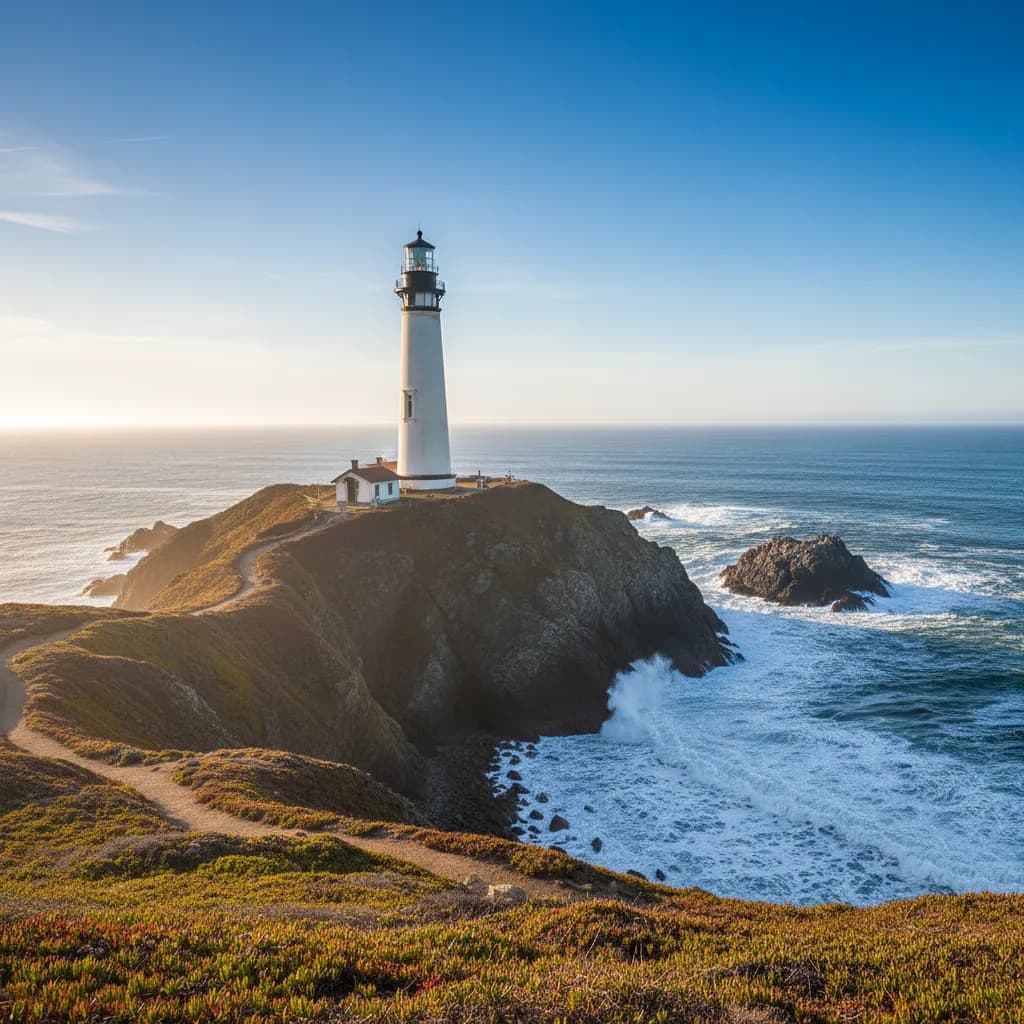 Mendocino Coast Point Cabrillo Lighthouse: A Century of Keepers on the Mendocino Coast - Educational Documentary Photography