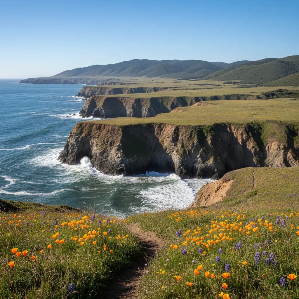 Mendocino Coast Stairway to the Past: The Marine Terraces of the Mendocino Coast - Educational Documentary Photography